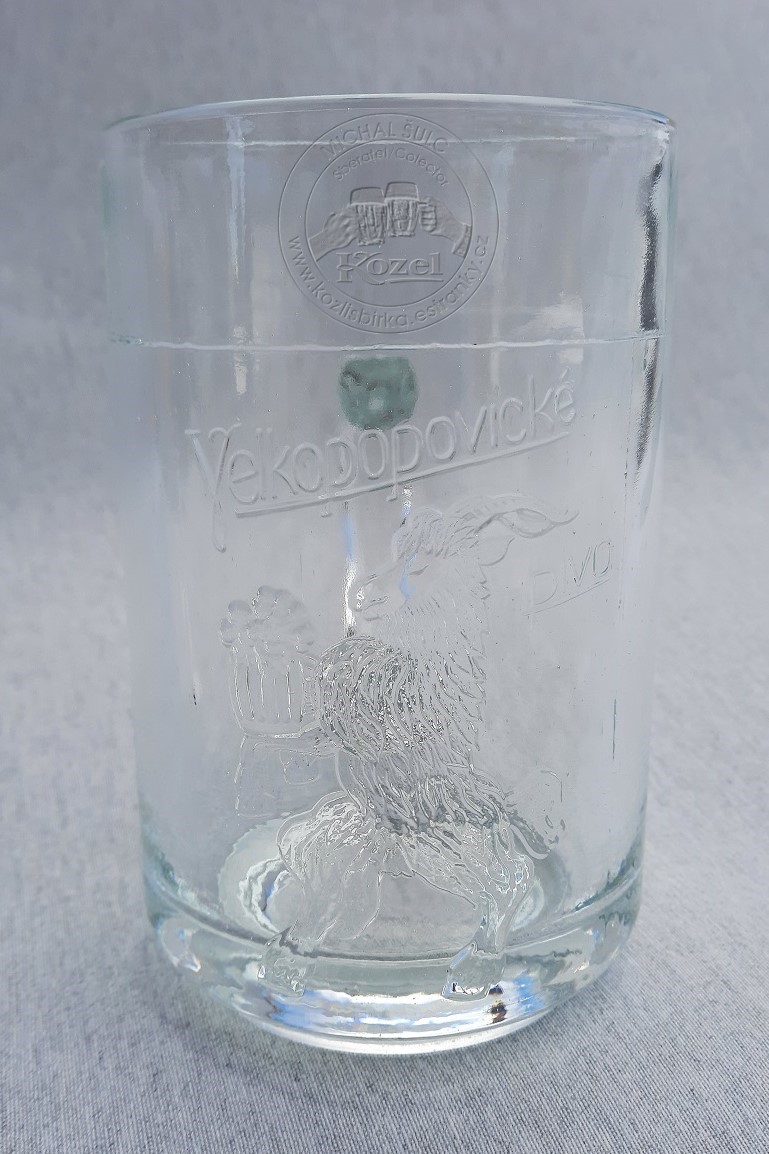 S00150 0,5L Ušák, cejch na skle