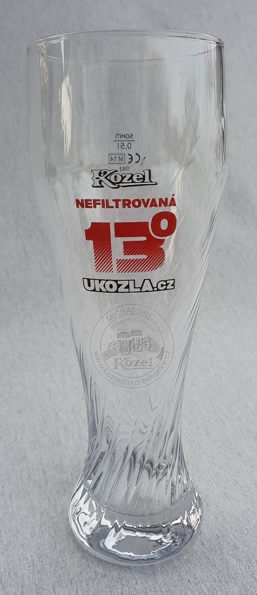 S01991 0,5L Z kozlovny RESTAURACE U KOZLA na Praze 3, rok 2014