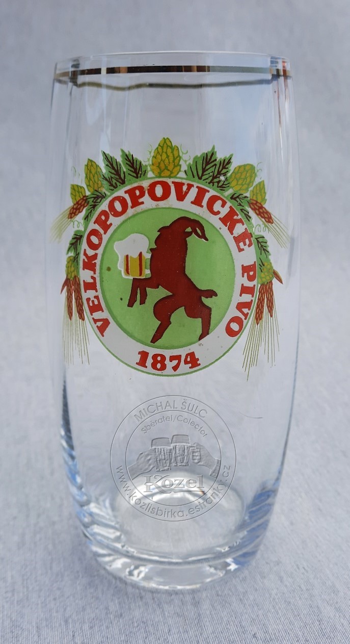 S00417 0,5L Hraněná luxusní sklenice, broušený cejch