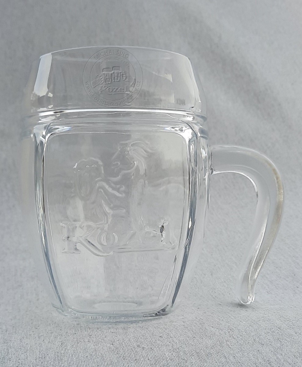S02602 0,5L Ušák roháč na 11% pivo, cejch na skle, rok 2009