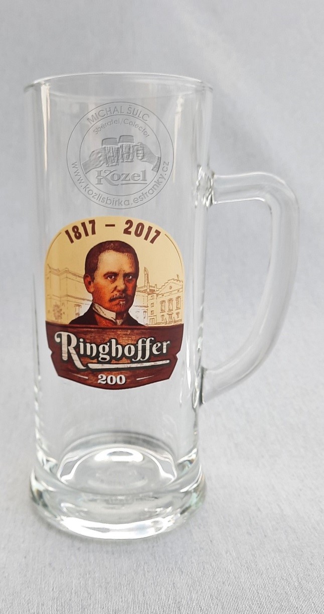 S02658 0,3L Ušák, cejch na skle, na dně SAHM, rok 2017