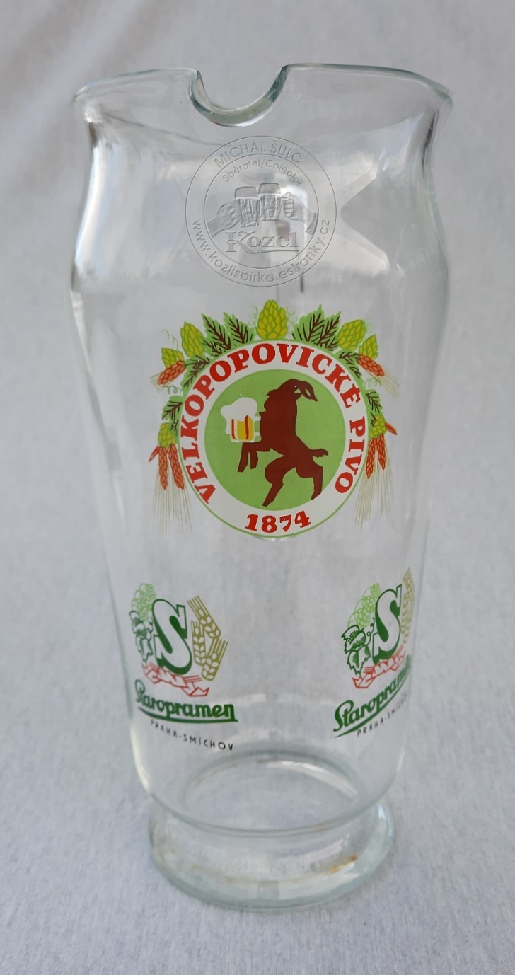 S00407 1,5l Ušák, Velké popovice, Staropramen, bez cejchu